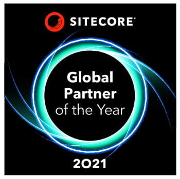 2021年度Sitecore グローバル パートナー オブ ザ イヤー受賞
