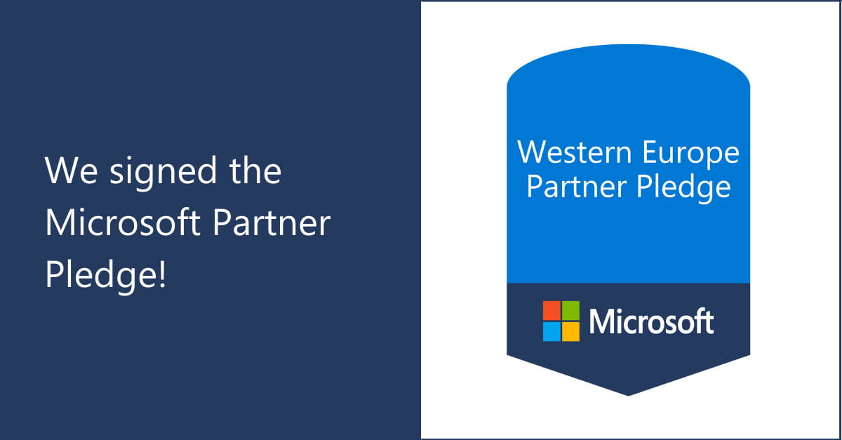 Microsoft west Europe partner pledge