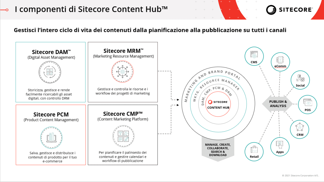 Componenti Di Sitecore Content Hub