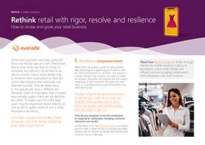 Avanade’s Rethink Retail Business Growth Guide