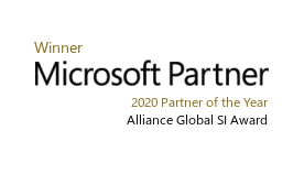 Microsoft partner of the year award