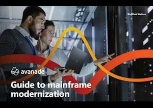 Guía de Avanade sobre modernización de los mainframes
