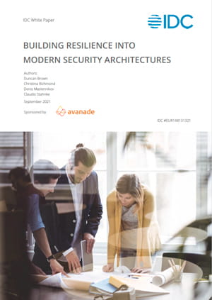Security Architecture IDC White Paper