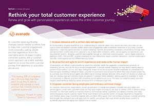 Avanade’s Rethink Customer Experience Guide